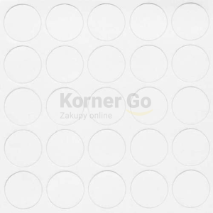 ZAŚLEPKA SAMOPRZYLEPNA 14MM 14321 BIAŁY POŁYSK