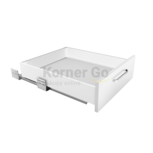 SZUFLADA SEVROLLBOX SLIM H=84MM L-500MM BIAŁA