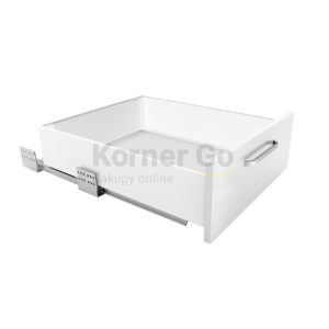 SZUFLADA SEVROLLBOX SLIM H=116MM L-450MM SZARA