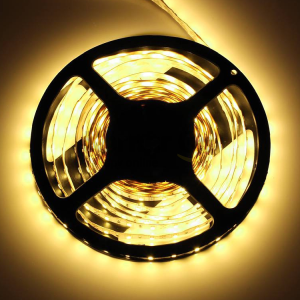 TAŚMA ROLKA 600 LED IP20 8MM MOCNE LEDY BIAŁA CIEPŁA