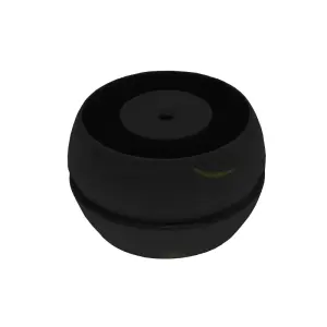 STOPKA MEBLOWA 80MM CZARNA