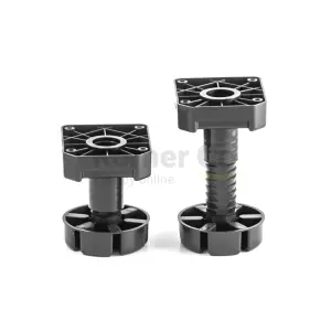 NÓŻKA KUCHENNA MULTI LEG H 95-145MM CZARNA DO 350KG
