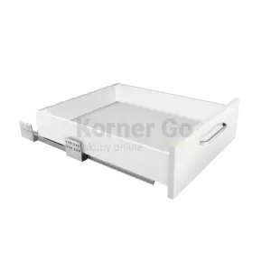 SZUFLADA SEVROLLBOX SLIM H=84MM L-350MM BIAŁA