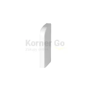 KOŃCÓWKA DO PROFILU AK630-1105 BIAŁY POŁYSK L+P